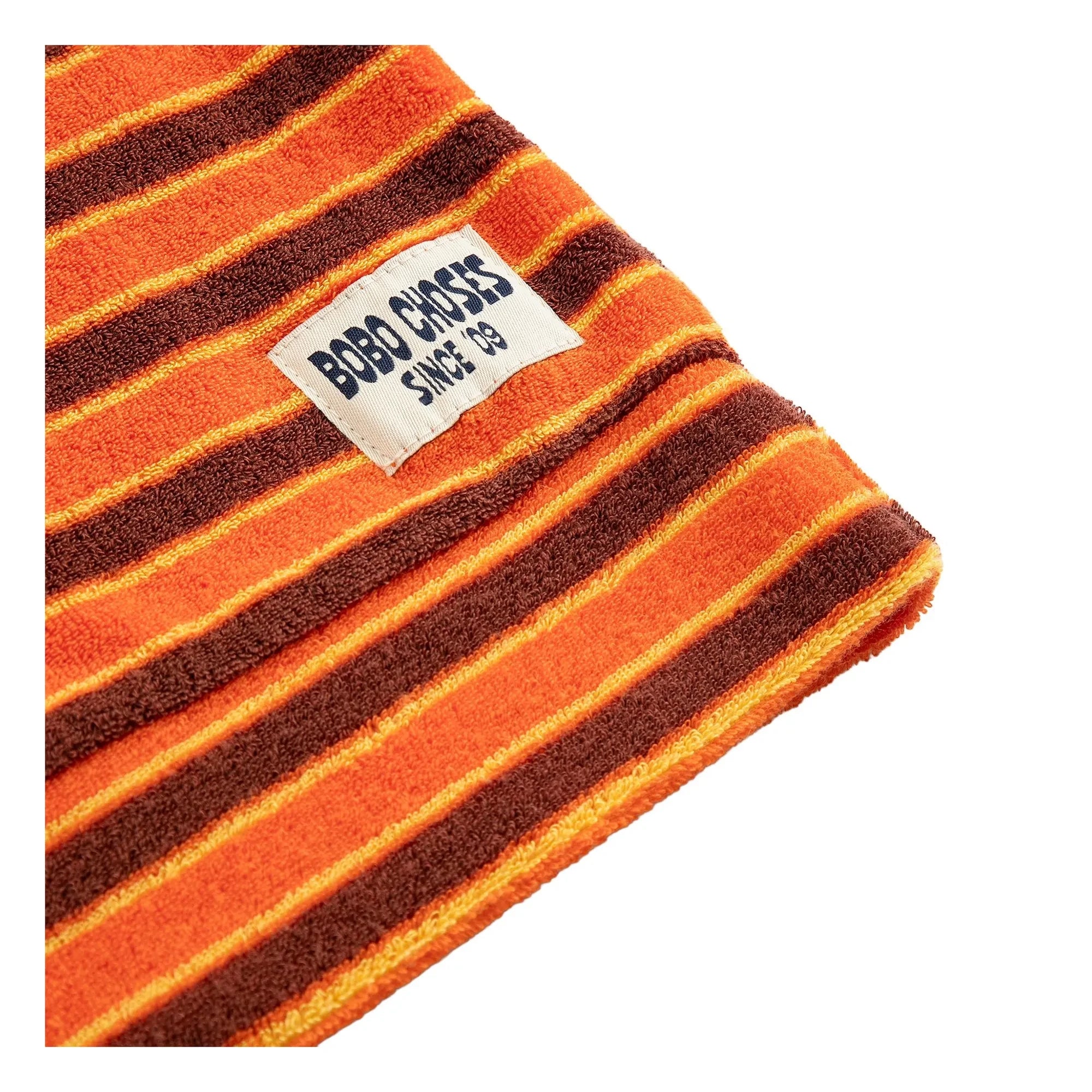 Bobo Choses - Striped Terry Polo | Orange