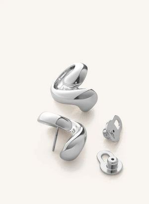 Jenny Bird - Small Gio Earrings | Silver