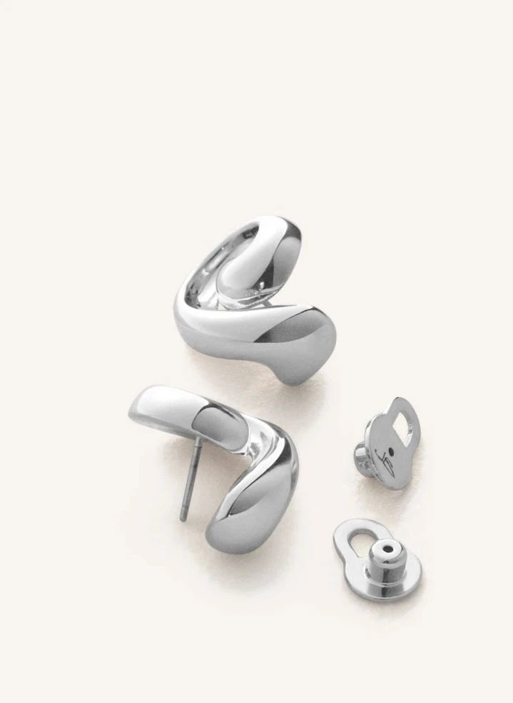 Jenny Bird - Small Gio Earrings | Silver