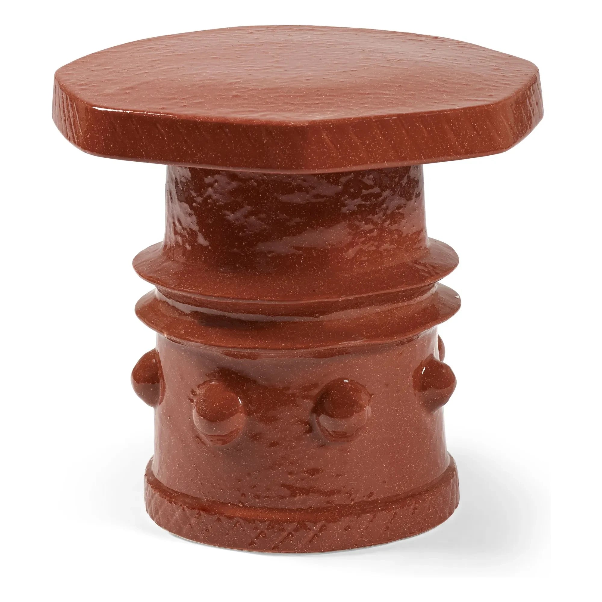 Serax - Clara 108 Side Table | Brick Red