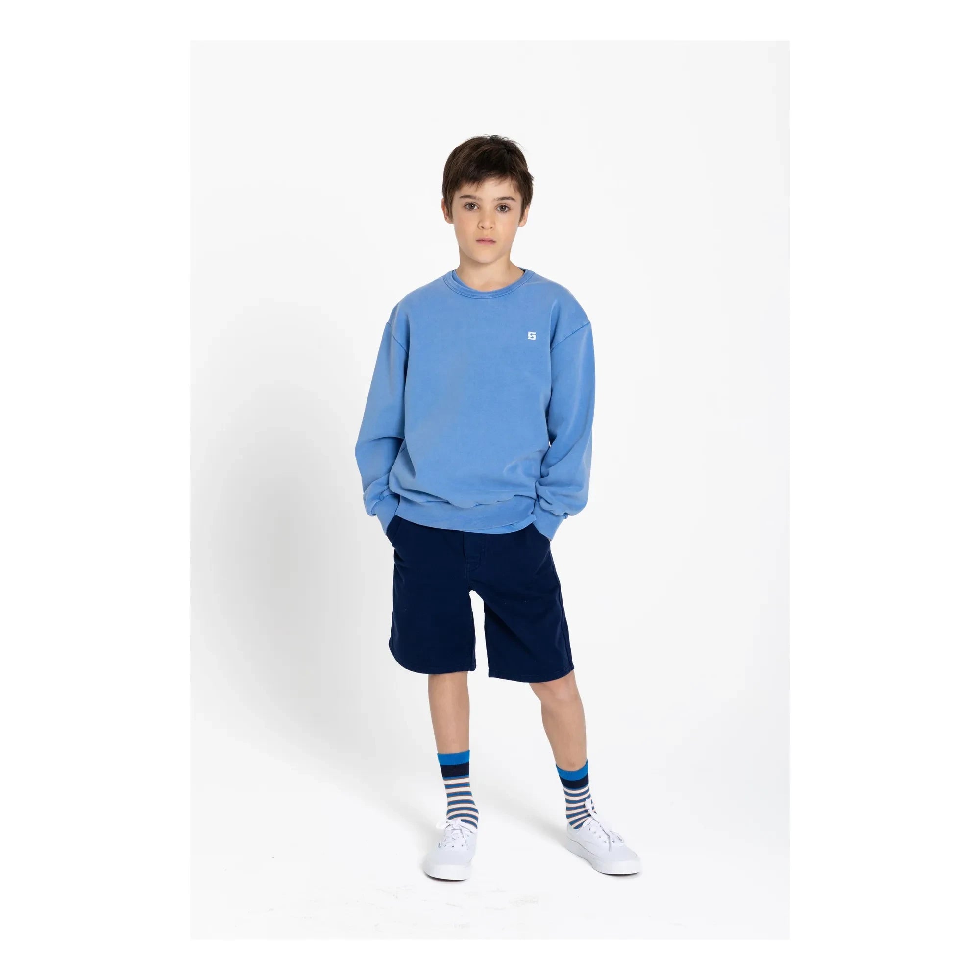 Smallable Kid - Malo Striped Socks | Blue