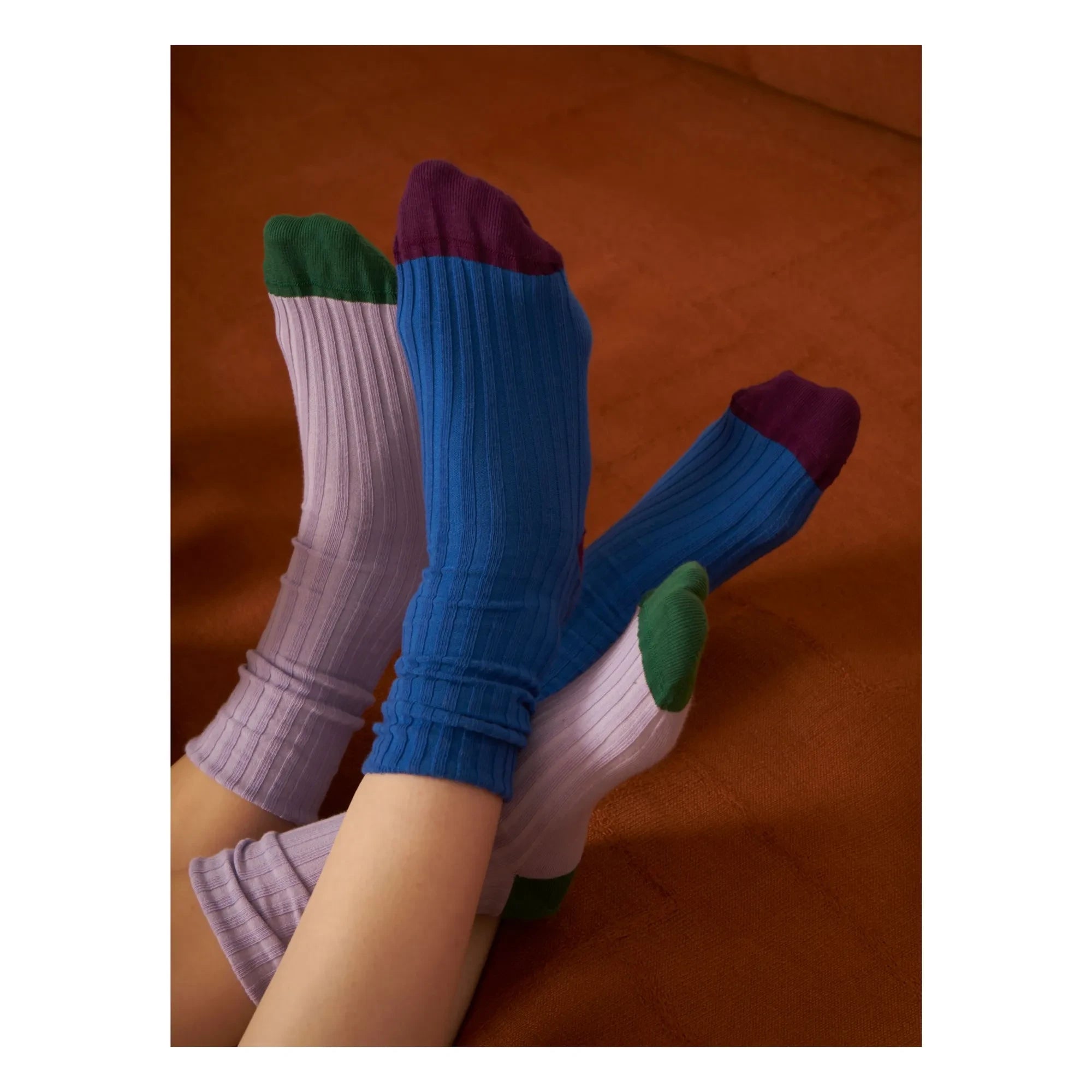 La cerise sur le gâteau - Yvette Socks | Lilac