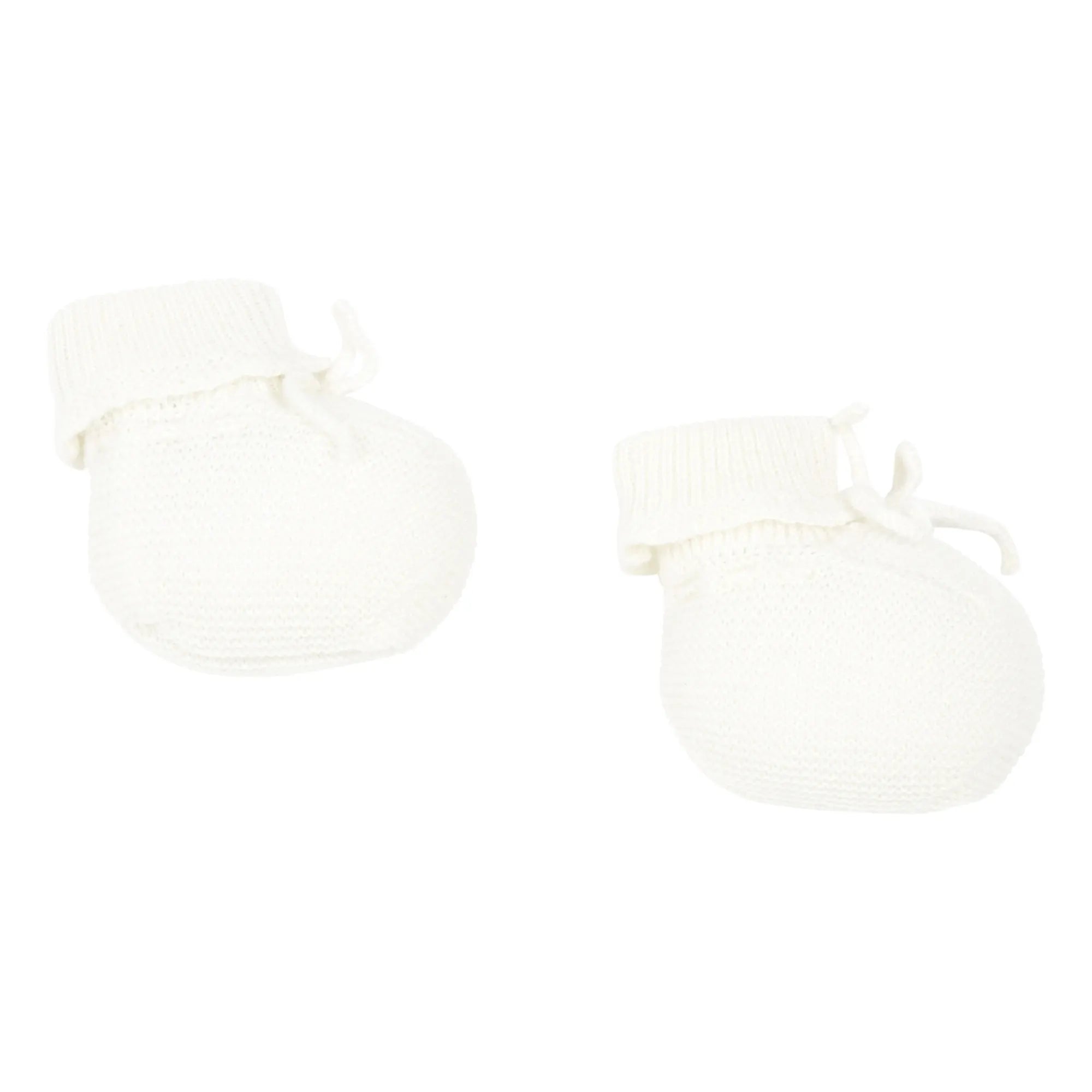 Bonpoint - Cashmere Slippers | White