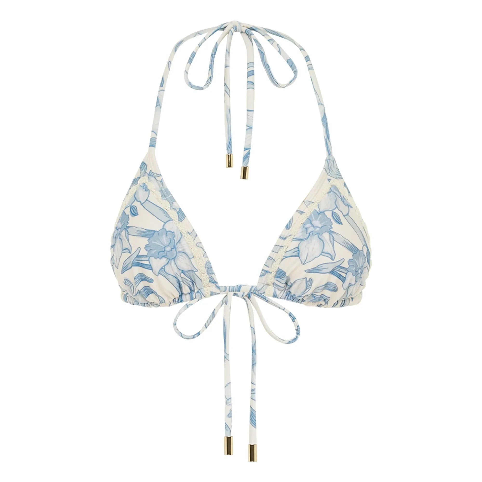 Peony - Daffodil Jersey Top Made from Recycled Fibers | Blue