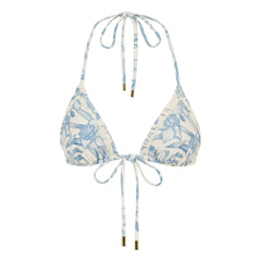Peony - Daffodil Jersey Top Made from Recycled Fibers | Blue
