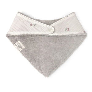 Babyshower - Cherry Bib Bandana | Ecru