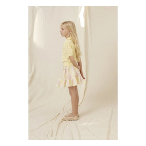 Bebe Organic - Alba Embroidered Skirt | Yellow