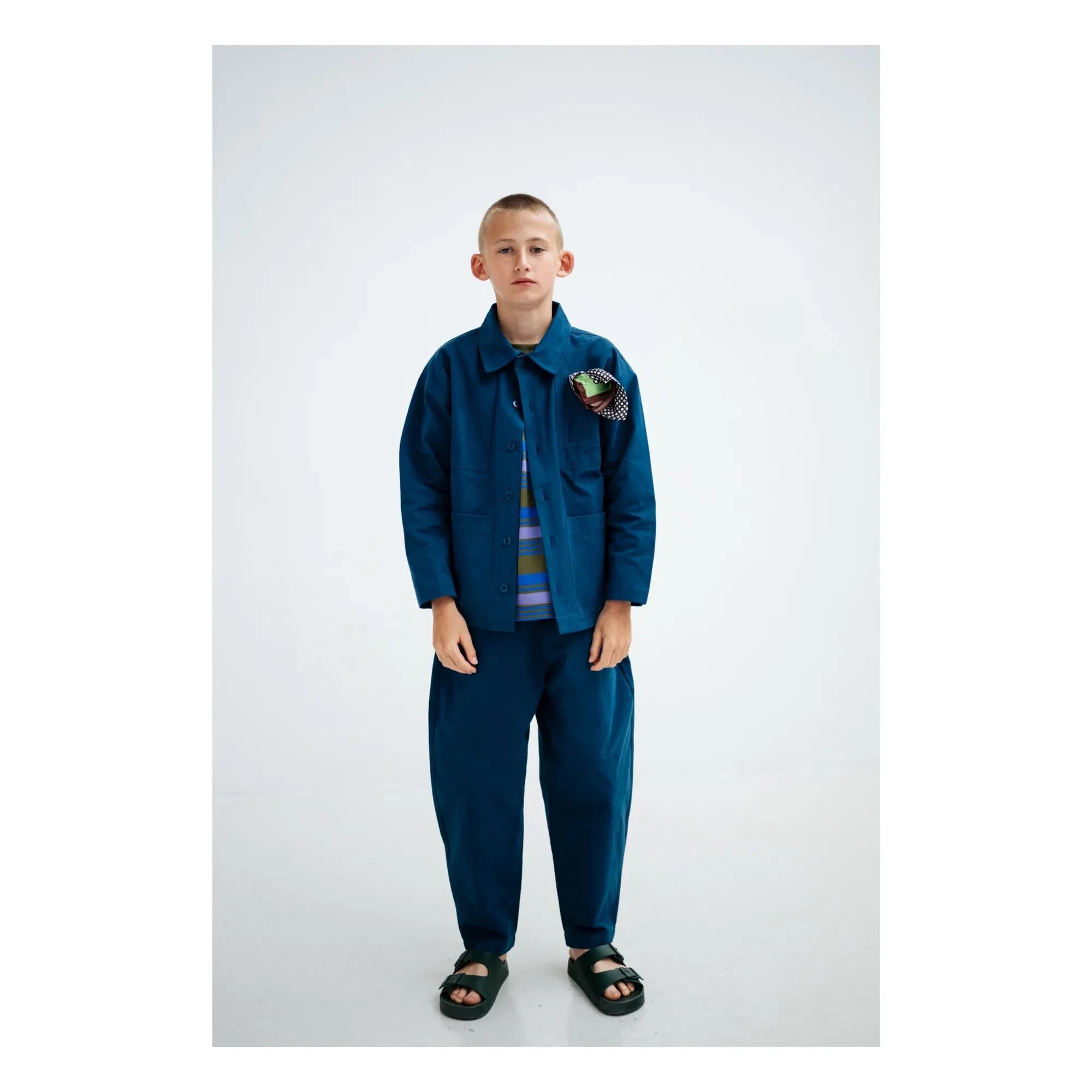 Repose AMS - Organic Cotton Work Jacket | Dark Blue