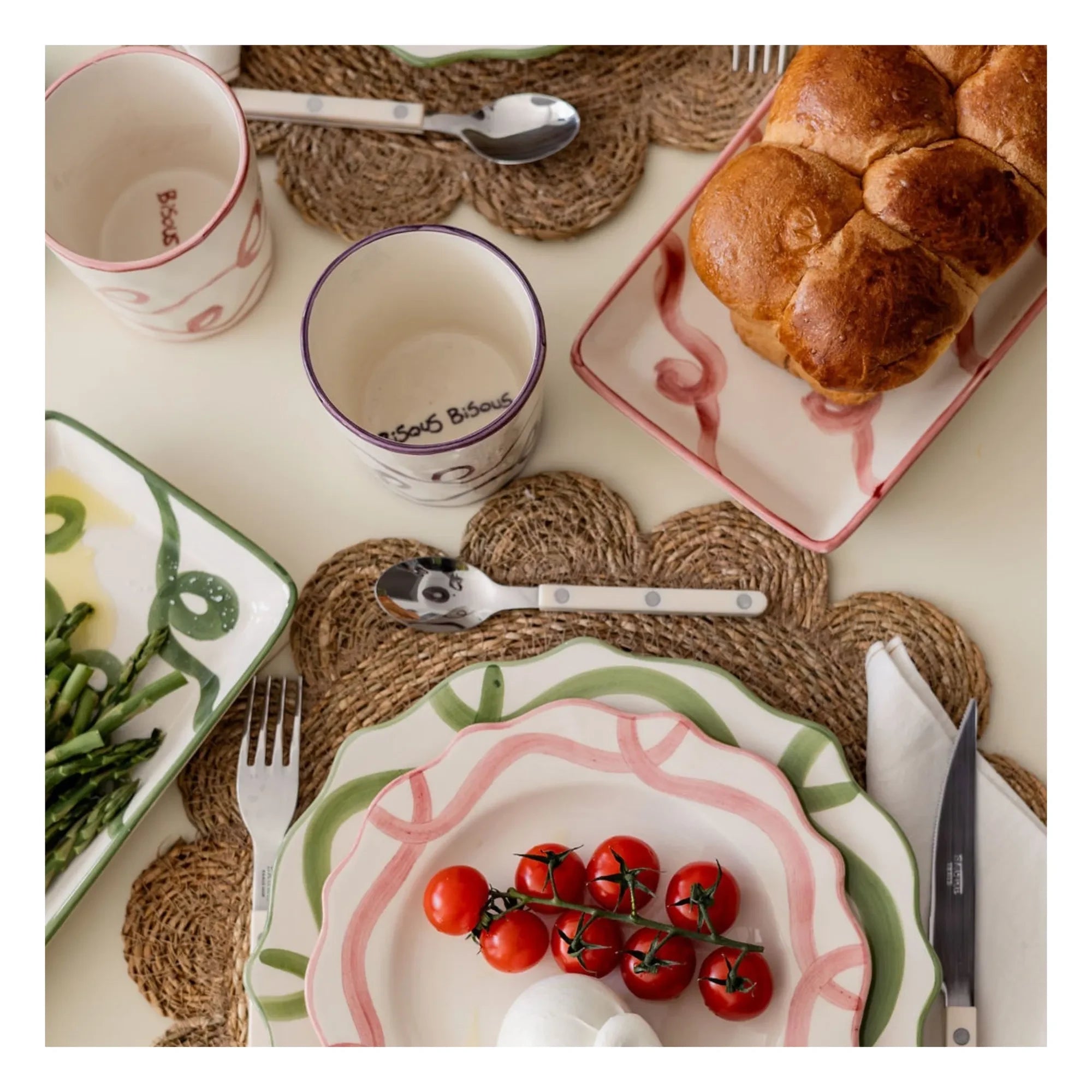 Denise - Olaf Plate | Pink