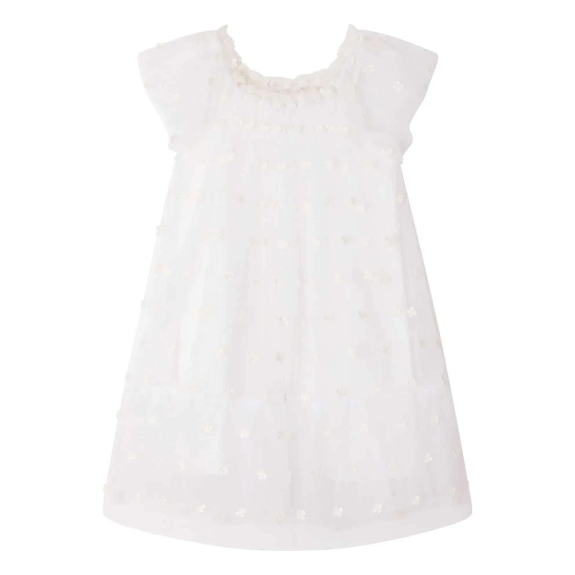 Bonpoint - Lisabeth Tulle Dress | White