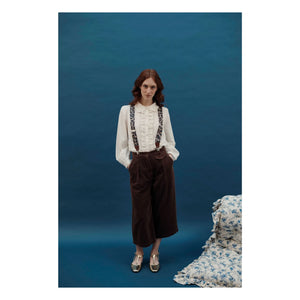Emile et Ida - Charline Embroidered Blouse | Cream