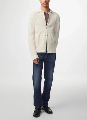 NN.07 - Troy 6575 Cotton and Linen Jacket | Natural