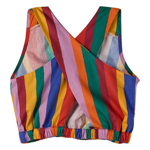 Fabula - Striped Top | Red