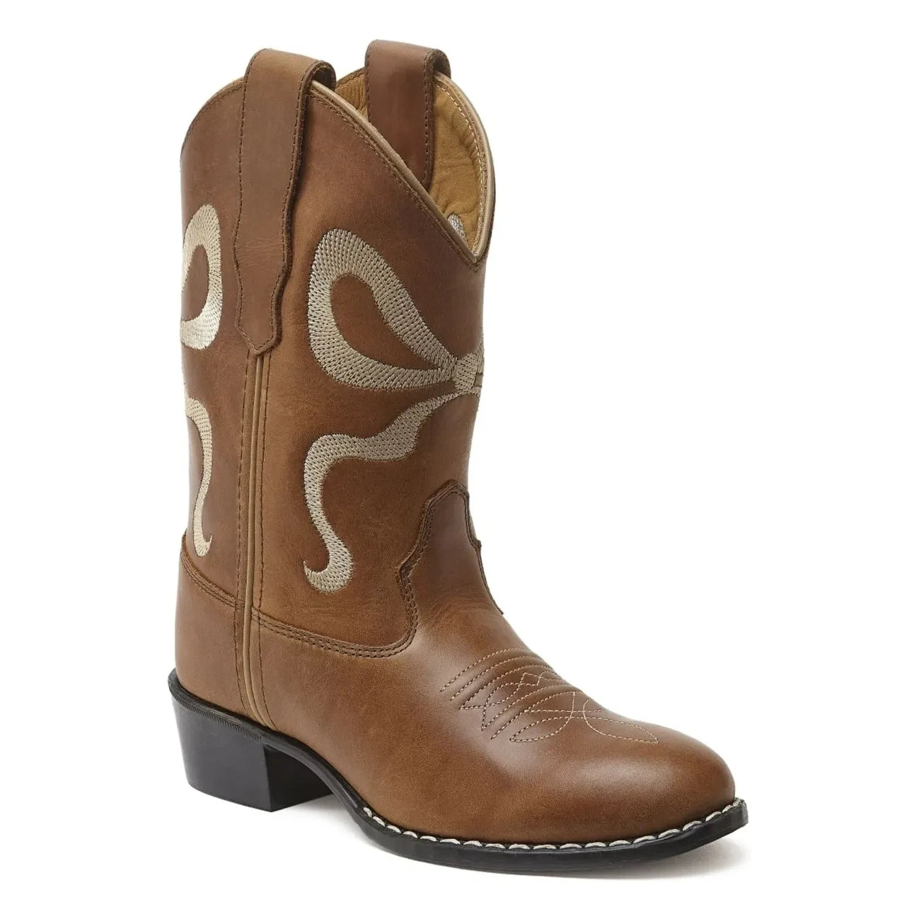 Bootstock - Santiags Bow Leather | Brown
