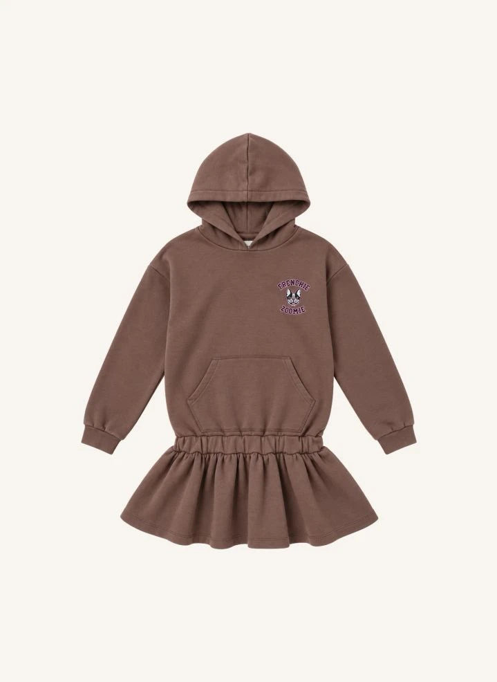 Finger in the nose - Chloé Sweatshirt Dress | Brown
