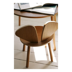 Nofred - Oak School Desk and Mouse Chair | Oak