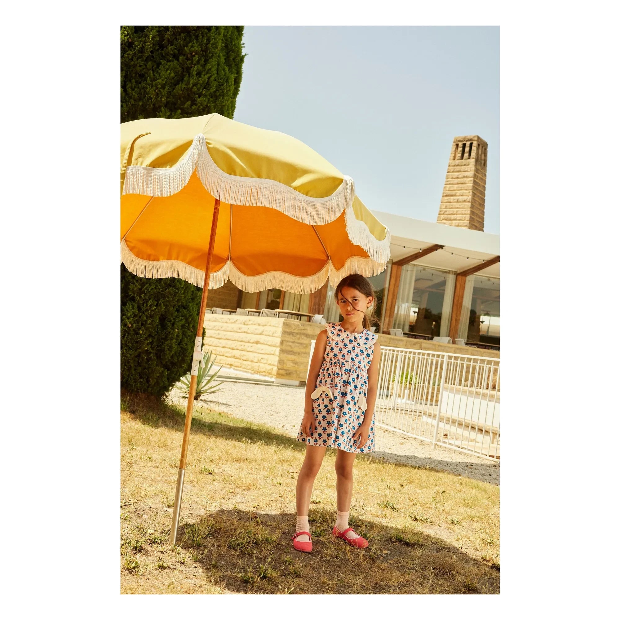 Hello Simone - Françoise Fleurie Dress | White