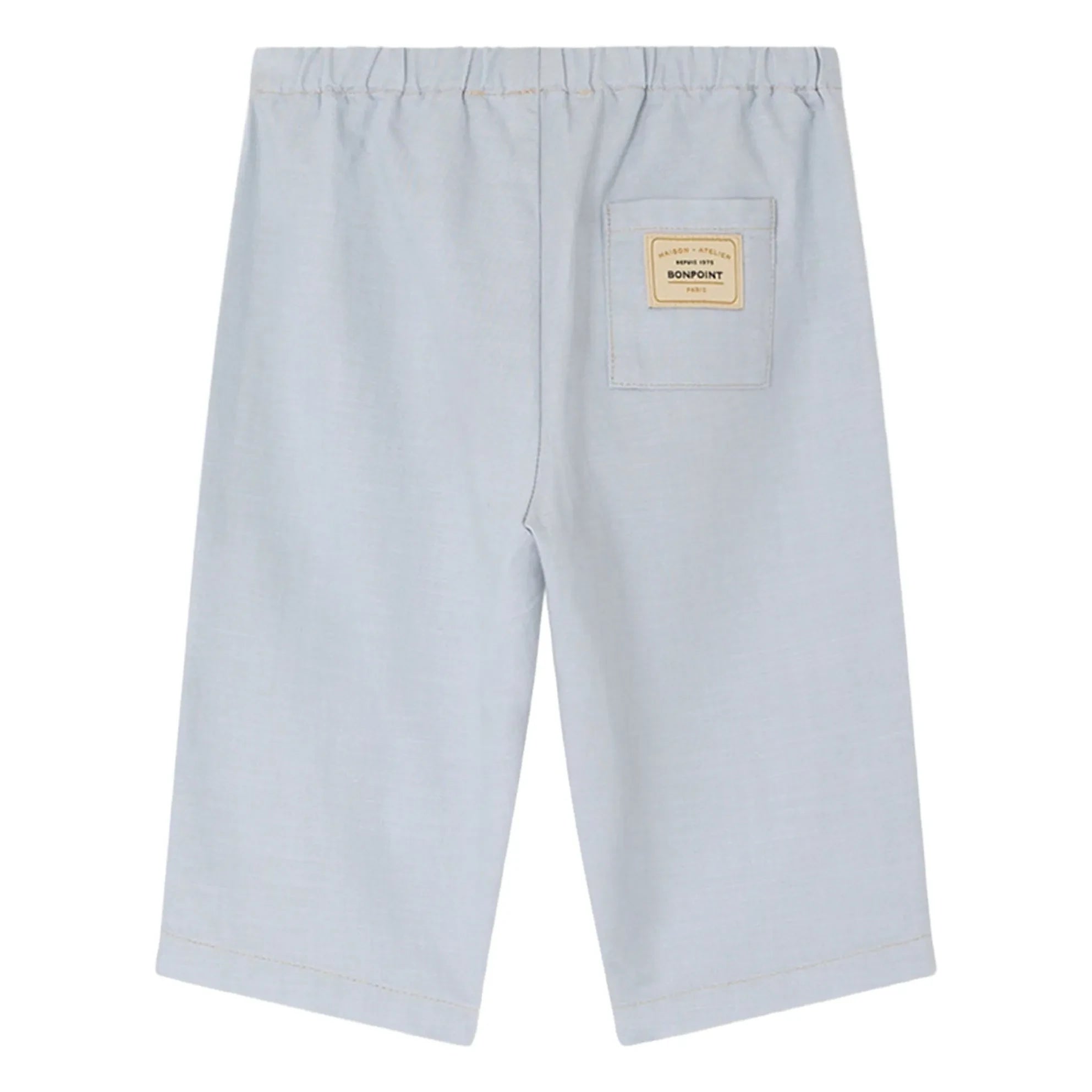 Bonpoint - Bandy organic cotton trousers | Light blue