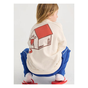 Bobo Choses - Niche Sweat Organik Pamuk | Beyaz