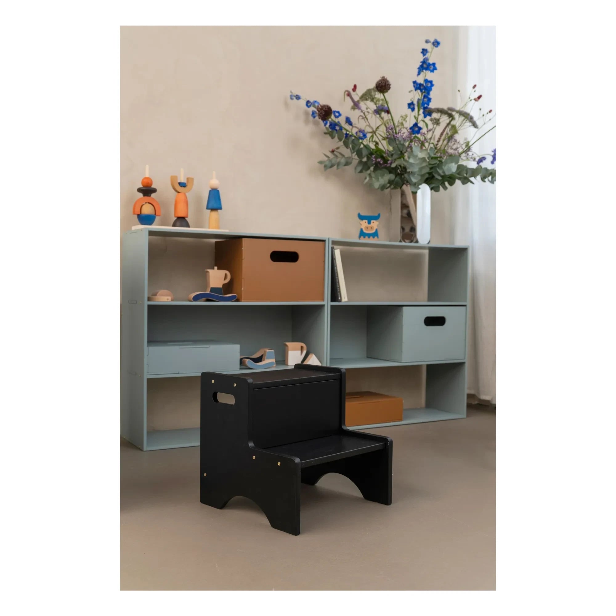 Nofred - Wooden Steps | Black
