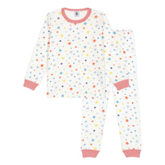 Petit Bateau - Star Pajamas | White
