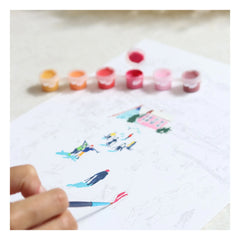 La Petite Épicerie - Mountain Skiing Coloring Kit