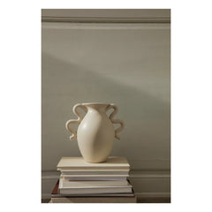 Ferm Living - Verso Stoneware Vazo | Krem