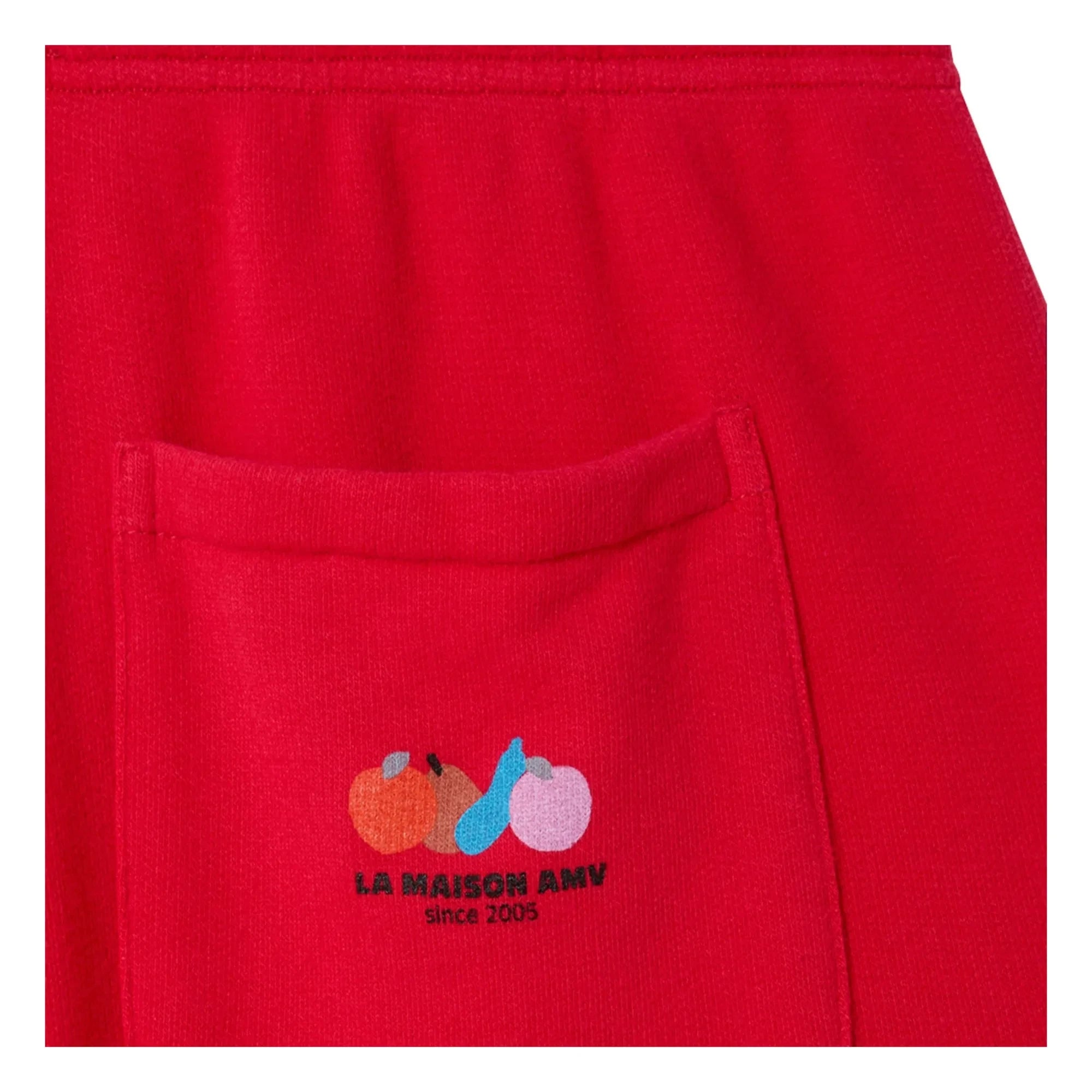 American Vintage - Atubay Cotton Jogger | Tomato red
