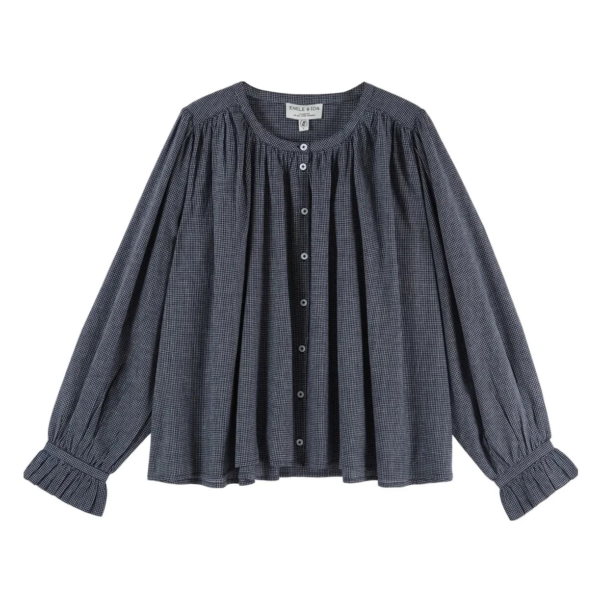 Emile et Ida - Khadi Edounia Bluz | Gri