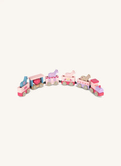 Konges Sløjd - Unicorn Ahşap Tren | Pembe
