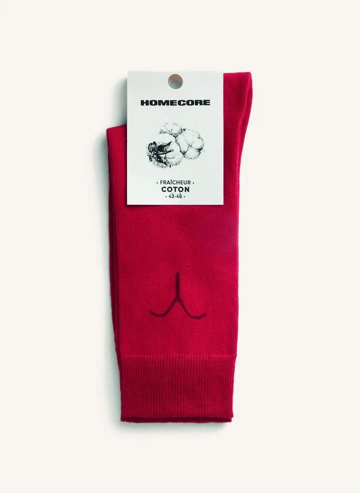 Homecore - Zodiac Aries Socks | Red