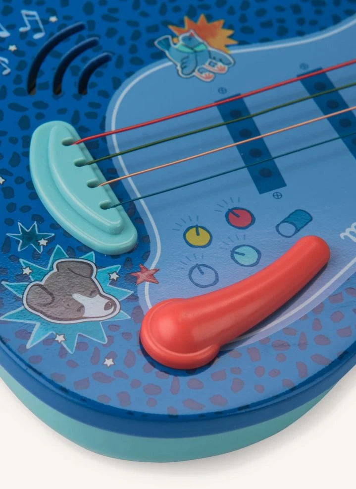 Moulin Roty - Electric Guitar - Puce &amp; Pilou | Blue