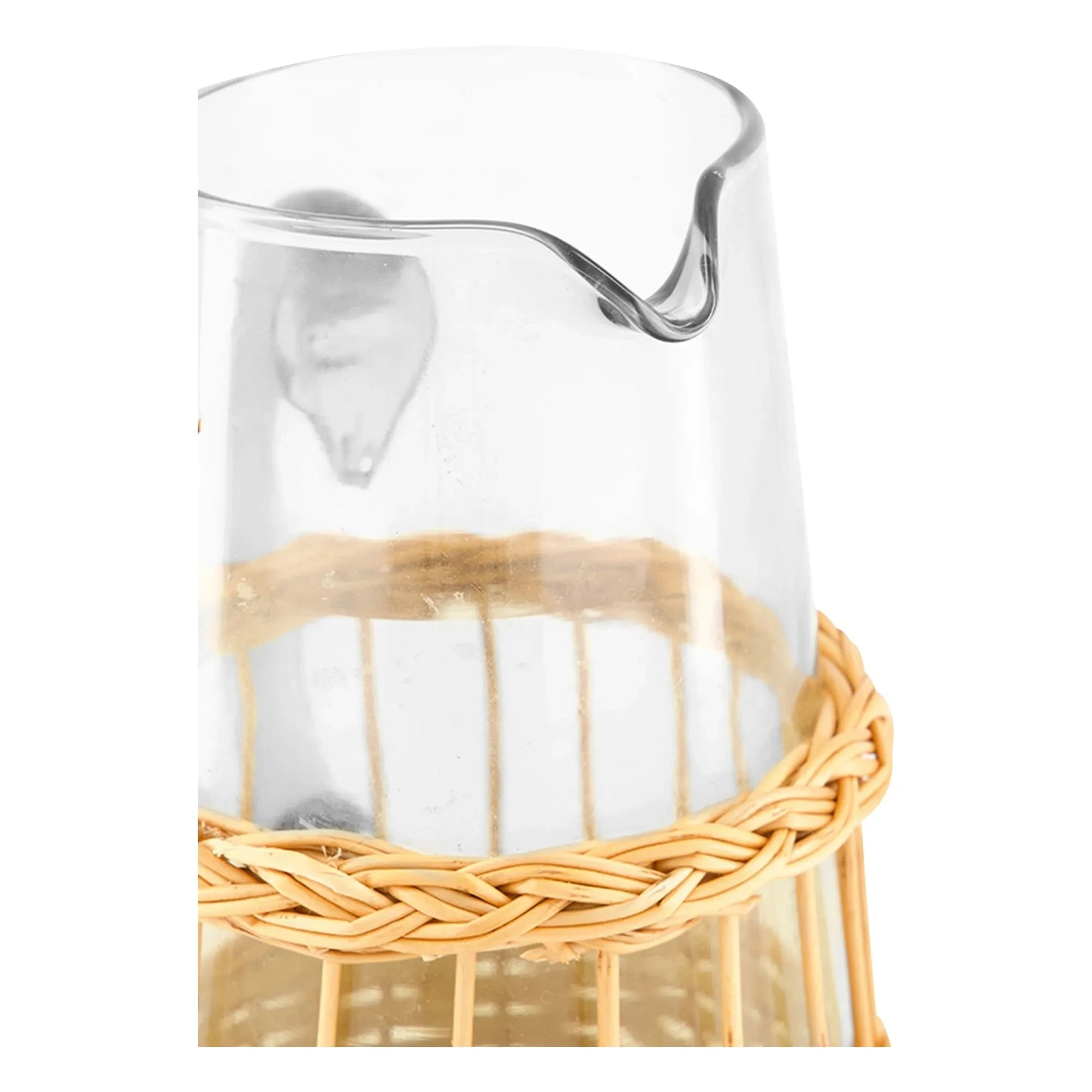 House of Capricorn - Vitória Glass and Straw Decanter