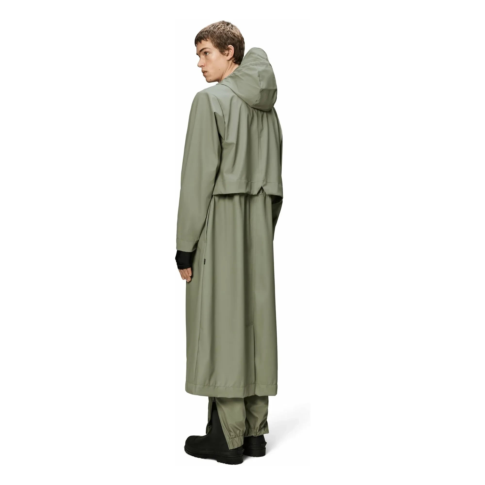 Rains - Bold W3 Long Coat | Light Khaki
