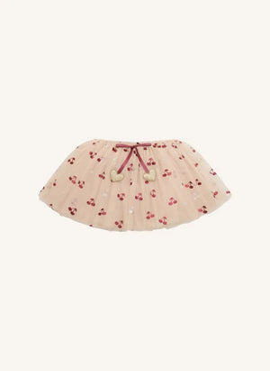 Mimi & Lula - Tutu Cerises Kadife | Bej