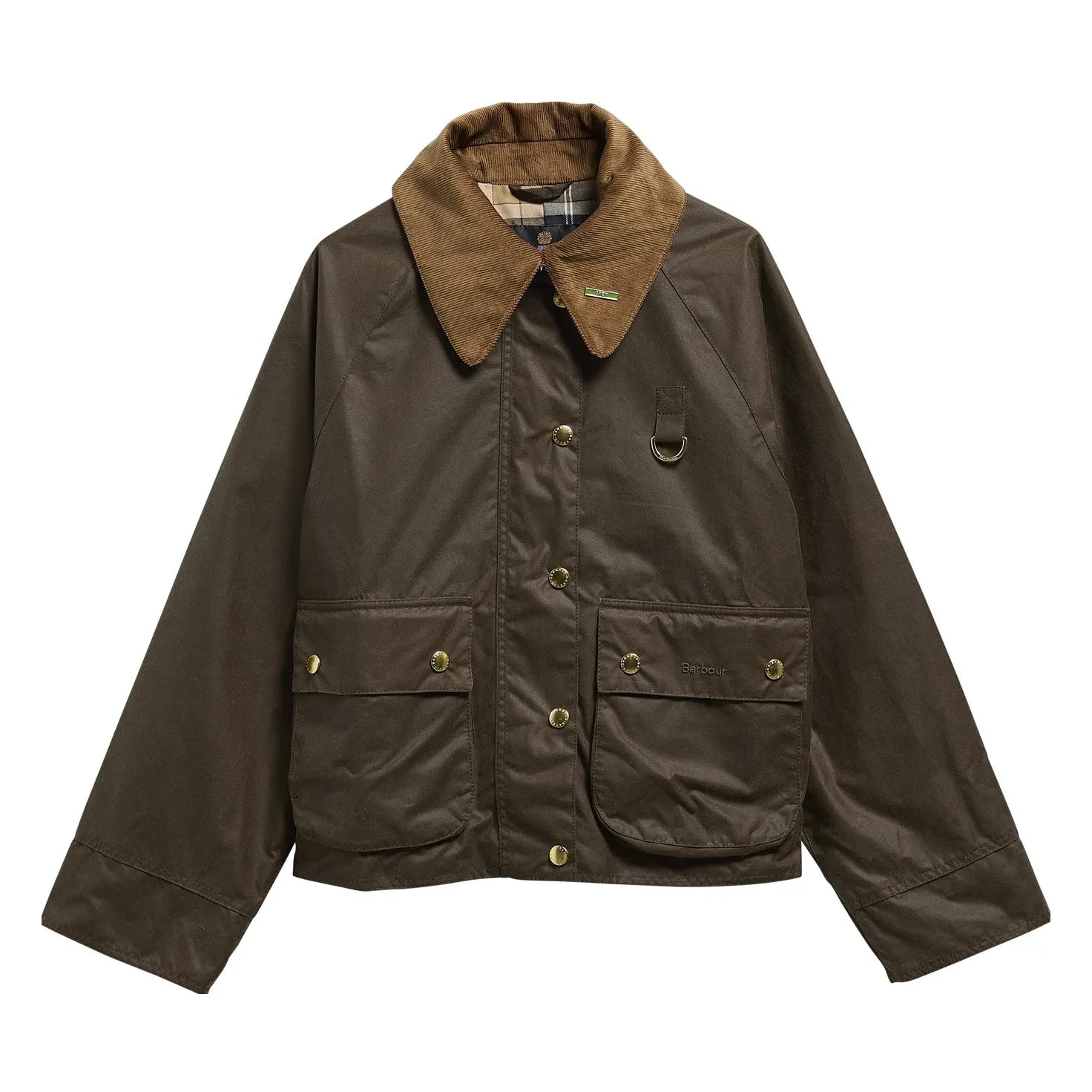 Barbour - Icons Modern Spey Pamuk Yağlı Ceket | Koyu Kahverengi