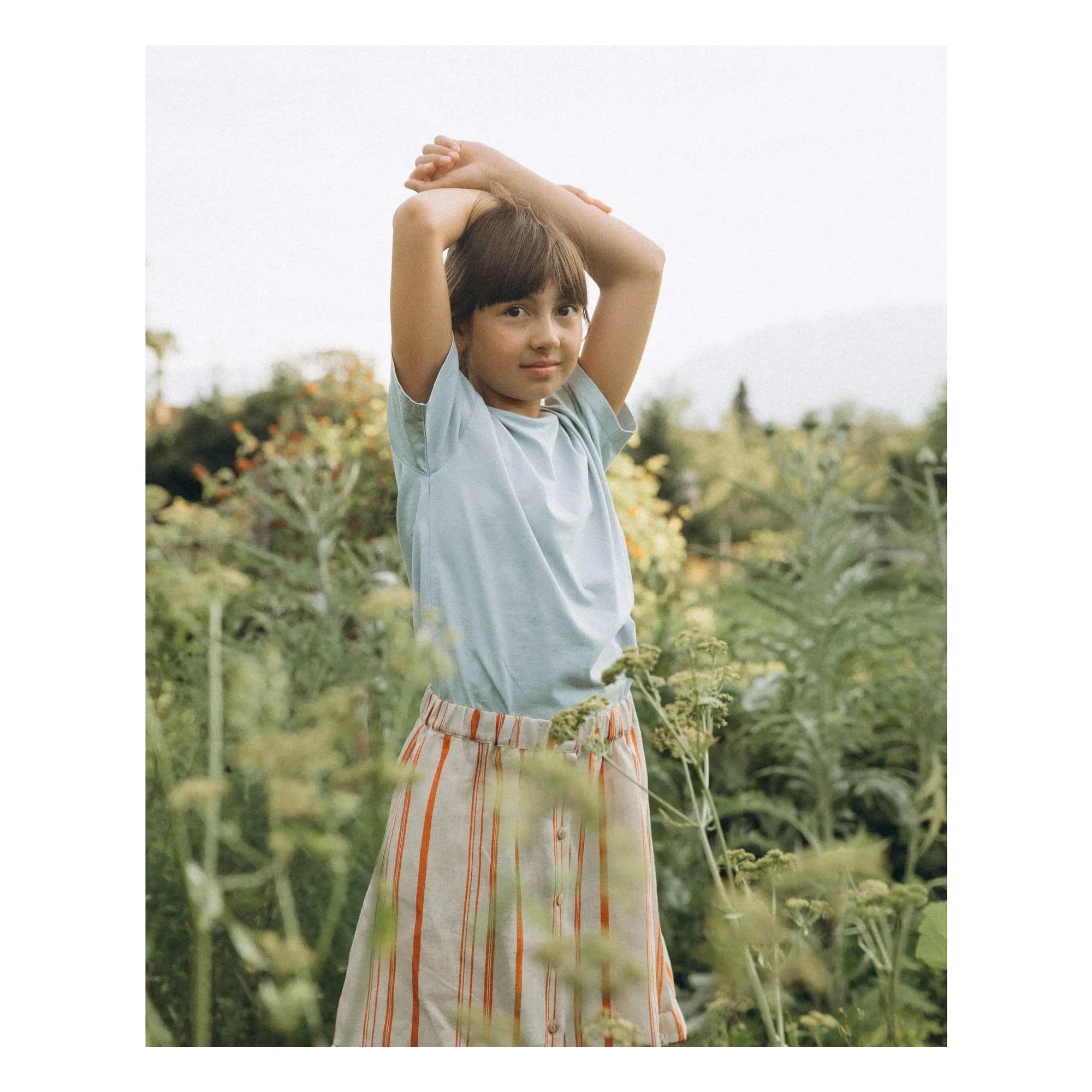 Matona - Summer Unisex T-Shirt Organic Cotton | Light Blue