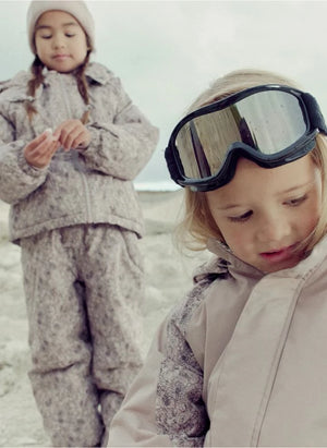 Wheat - Ski Jacket with Snow Skirt | Light Pink
