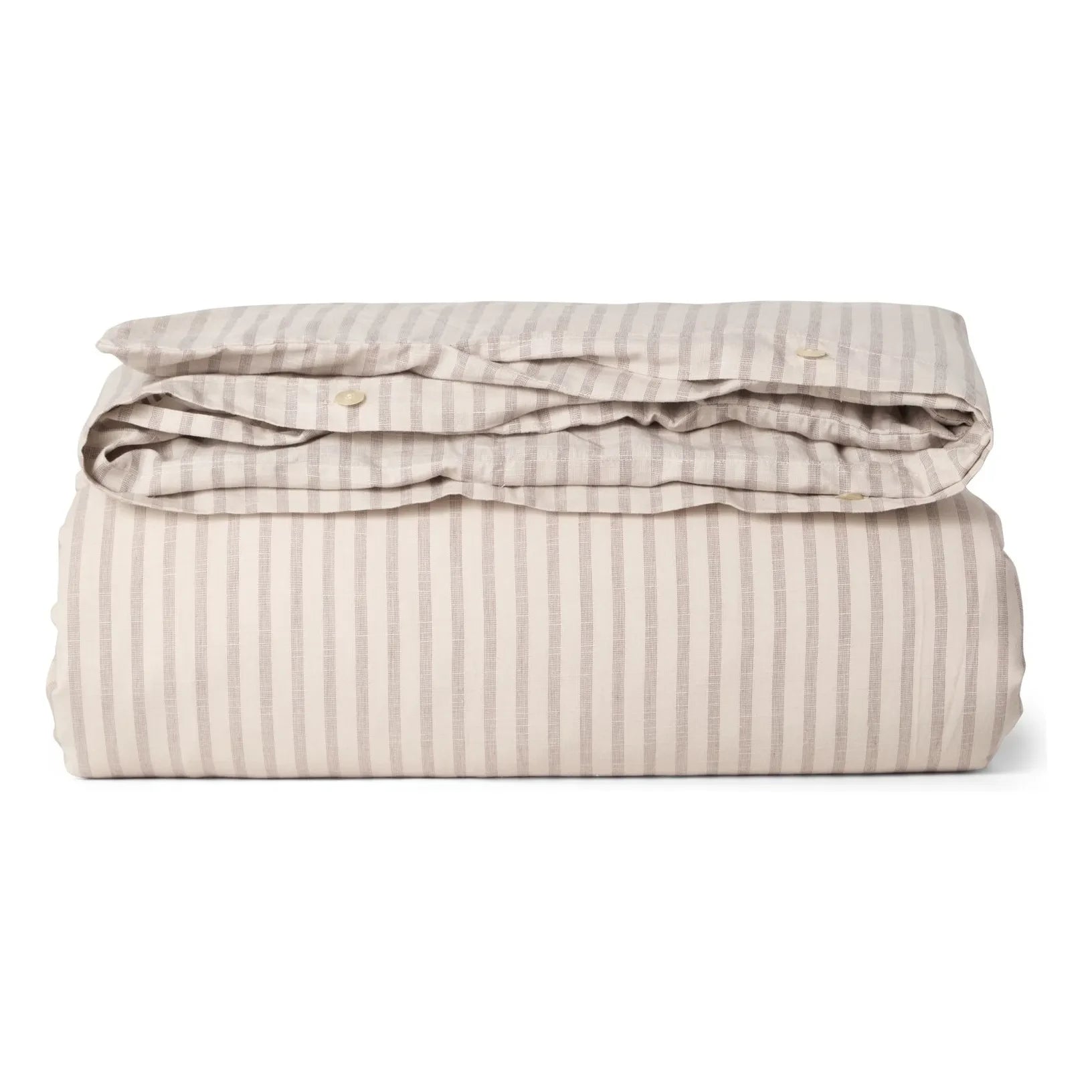 garbo&friends - Striped Duvet Cover | Beige
