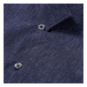 Universal Works - Chemise Road Sido Lin | Navy blue