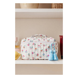 Louise Misha - Laety Cosmetic Bag | White