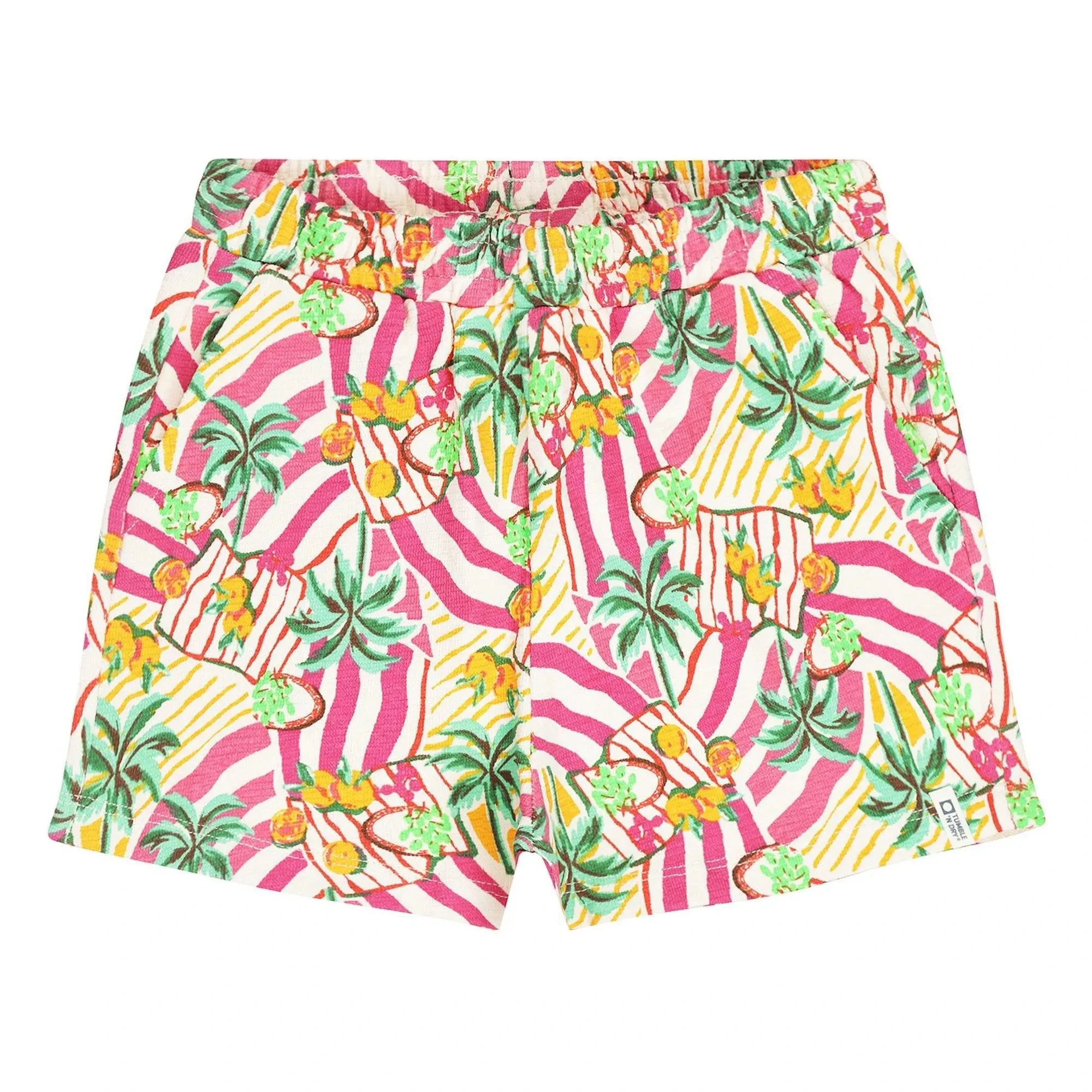 Tumble N'Dry - Amazonas Palm Shorts Organic Cotton | Pink
