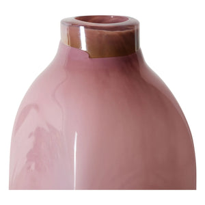 HKliving - Atelier L glass vase | Dusty pink