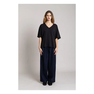Smallable Woman - Cloud Organic Cotton T-Shirt | Black