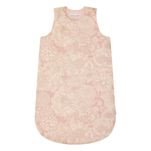Bonpoint - Joujou Fleurie organic cotton sleeping bag | Pale Pink