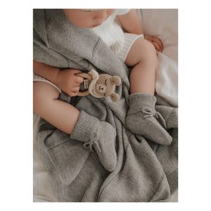 Main Sauvage - Alpaca Slippers | Gray