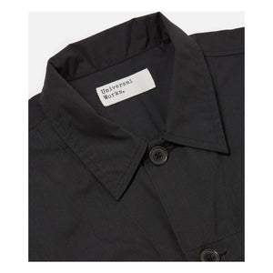 Universal Works - Recycled Fiber Tech Overshirt | Black