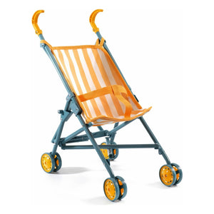 Djeco - POMEA - Sunshine Baby Stroller | Orange