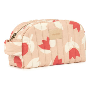 Nobodinoz - Hyde Park Tulip Waterproof Cosmetic Bag | Red