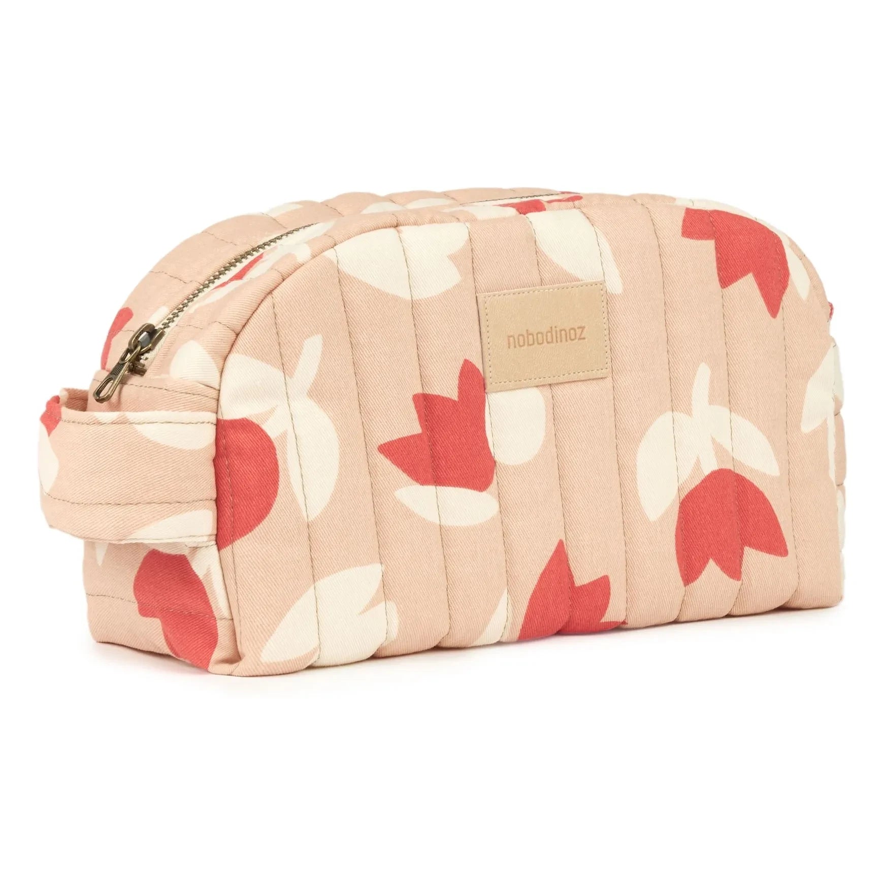 Nobodinoz - Hyde Park Tulip Waterproof Cosmetic Bag | Red